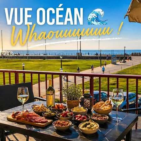 Vue Ocean Exceptionnelle A Pied Terrasse Cosy De Gamme Pour 4 Personnes Avec Parking Prive Lumineux Idealement Situe A Cadre Privilegie Sejour Detente Face A La *